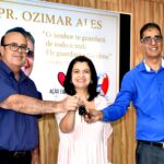 Pr. José Martins de Calais Júnior lidera cerimônia de aniversário e entrega de veículo ao CEPAR