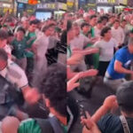 Pancadaria envolve torcedores de Argentina e Argélia na Times Square